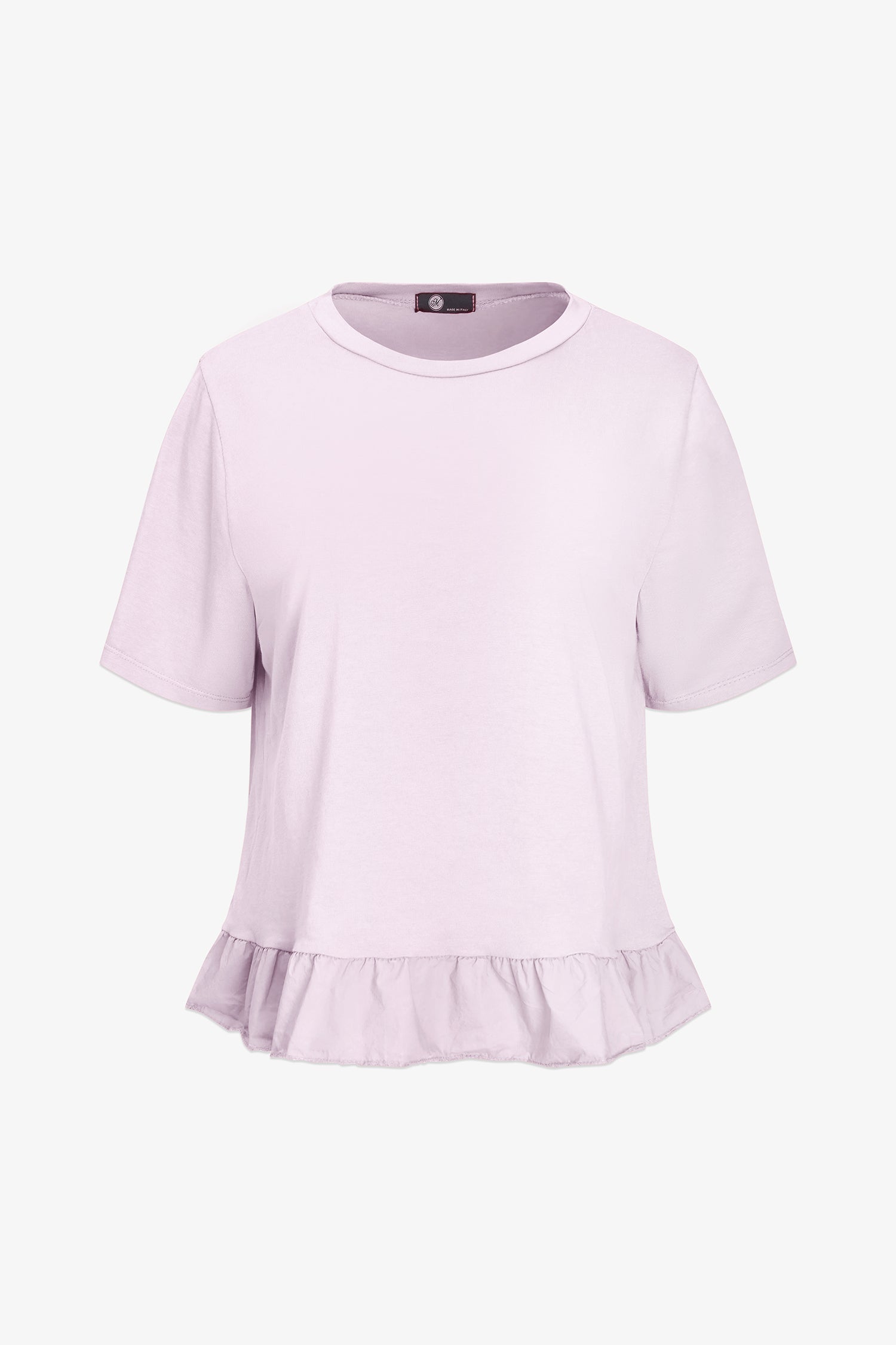 Women's Knit/Woven Combo Top