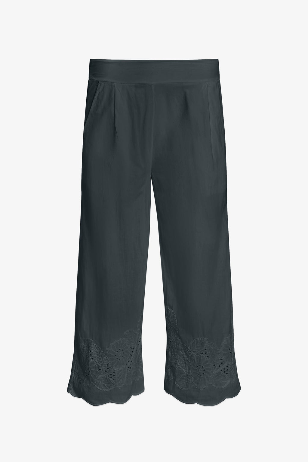 Women's Woven Capri Trousers