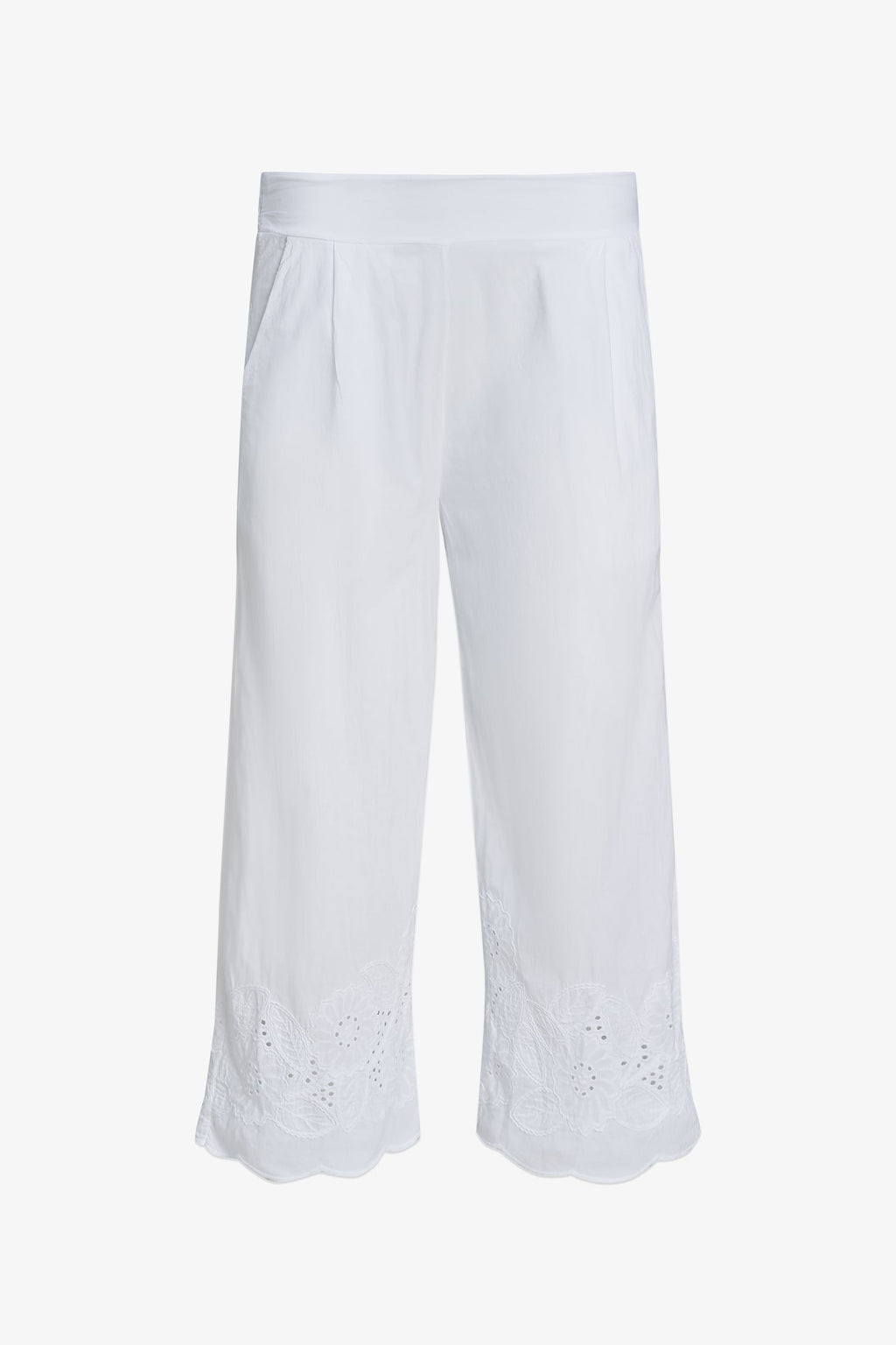 Women's Woven Capri Trousers