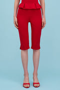 Women's Woven Capri