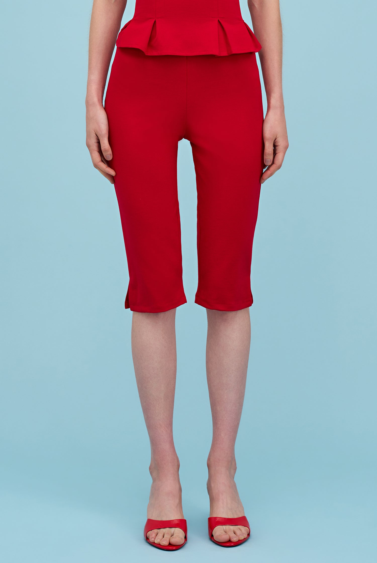 Women's Woven Capri