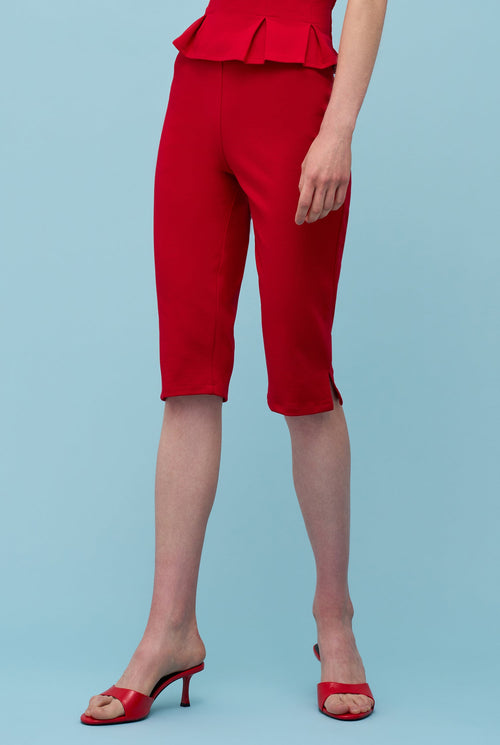 Women's Woven Capri