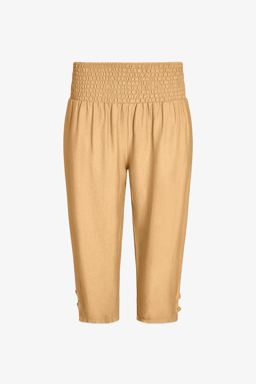 Women's Woven Capri Trousers