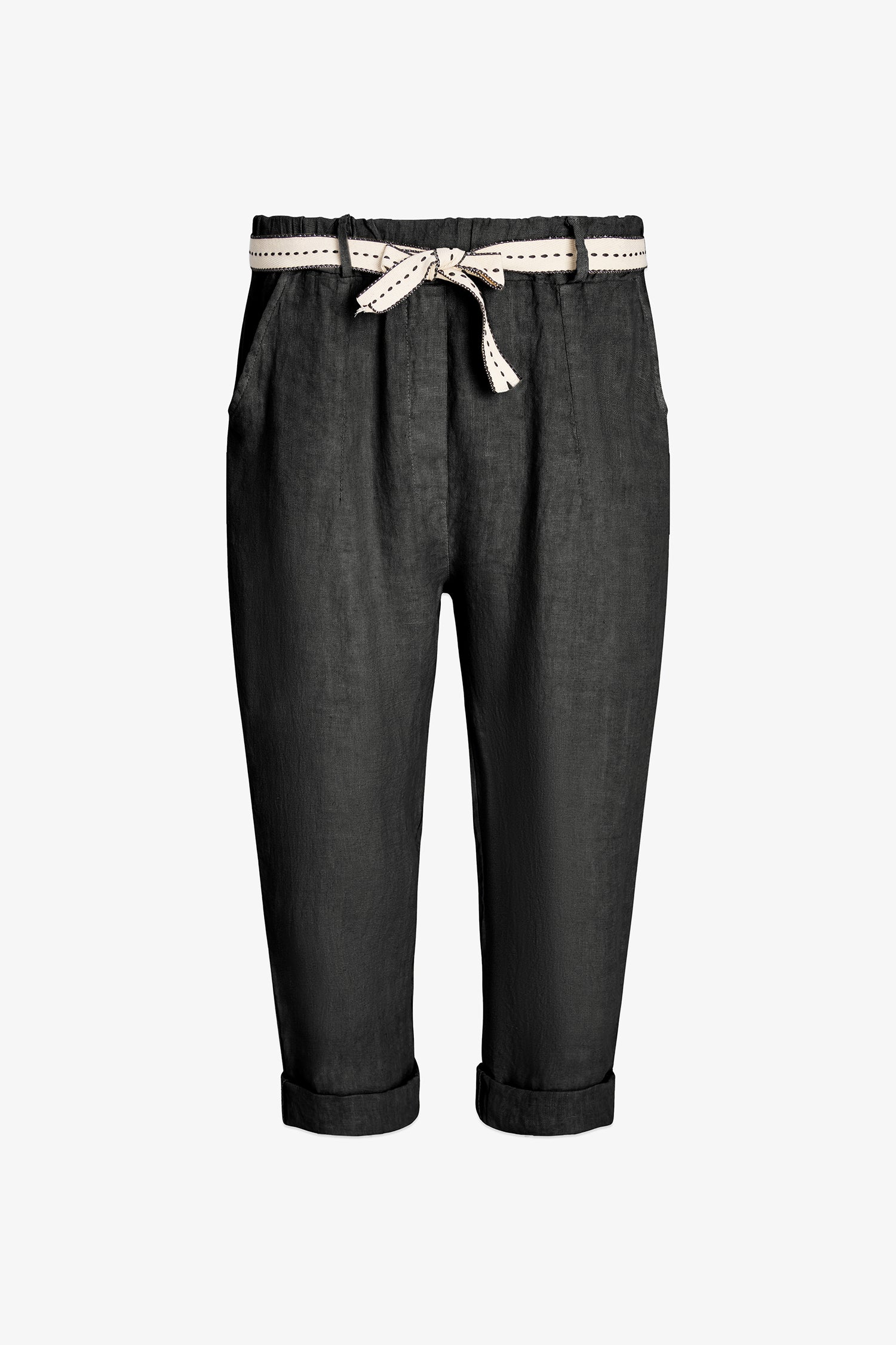 Women's Woven Capri Trousers