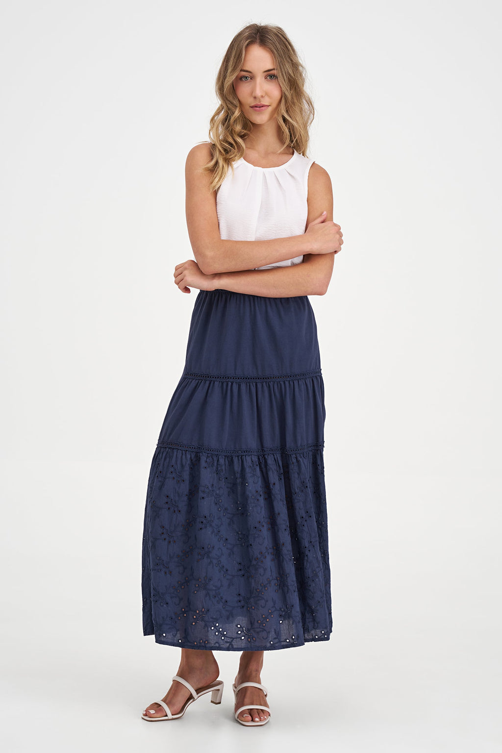 Women's Woven Sleeveless Top