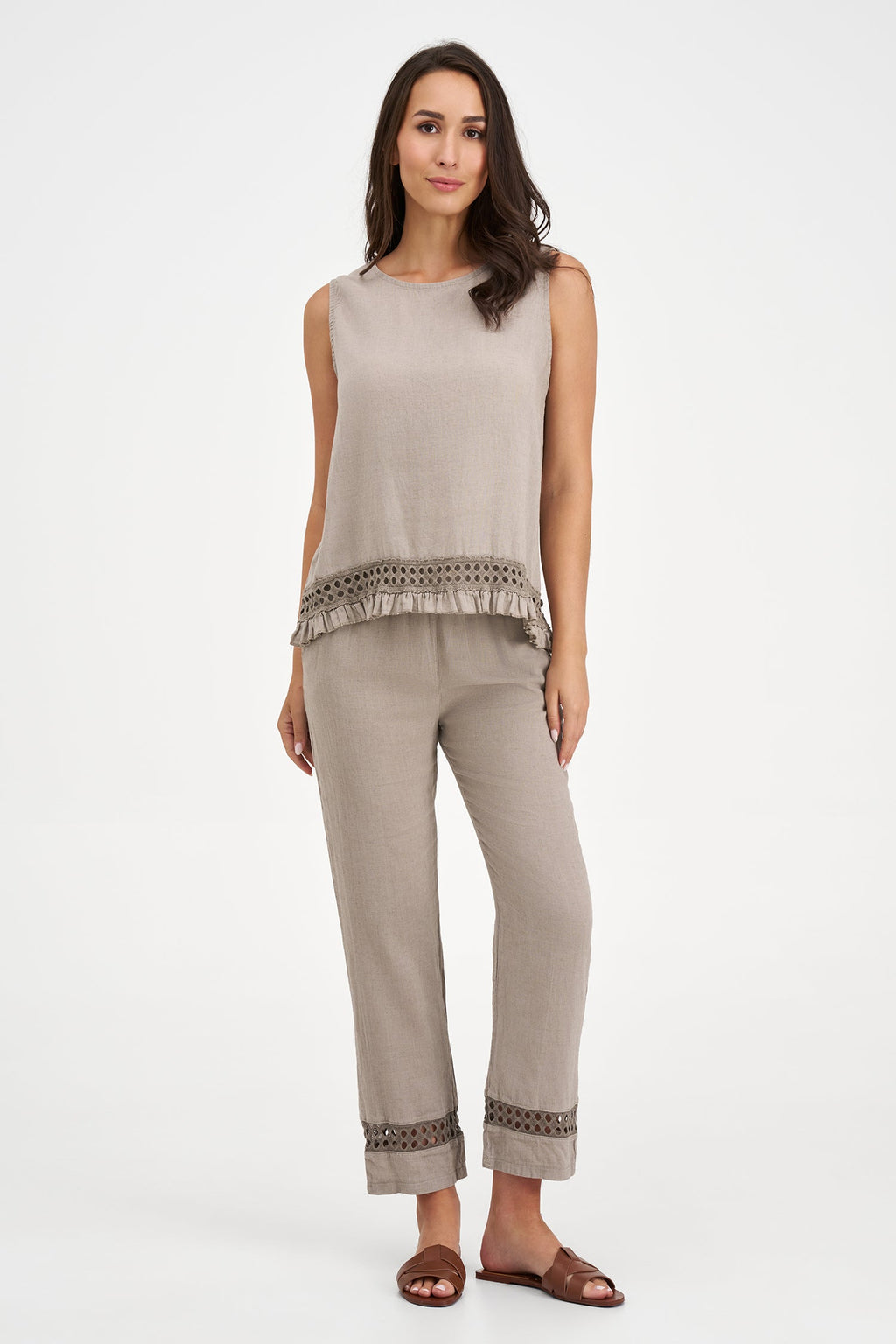 Women's Woven Sleeveless Top