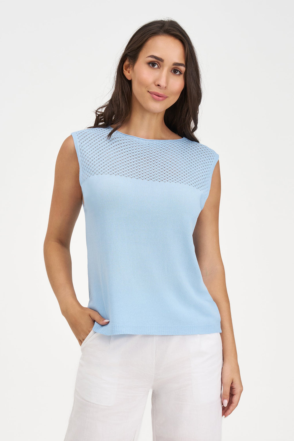 Women's Knit Sleeveless Top