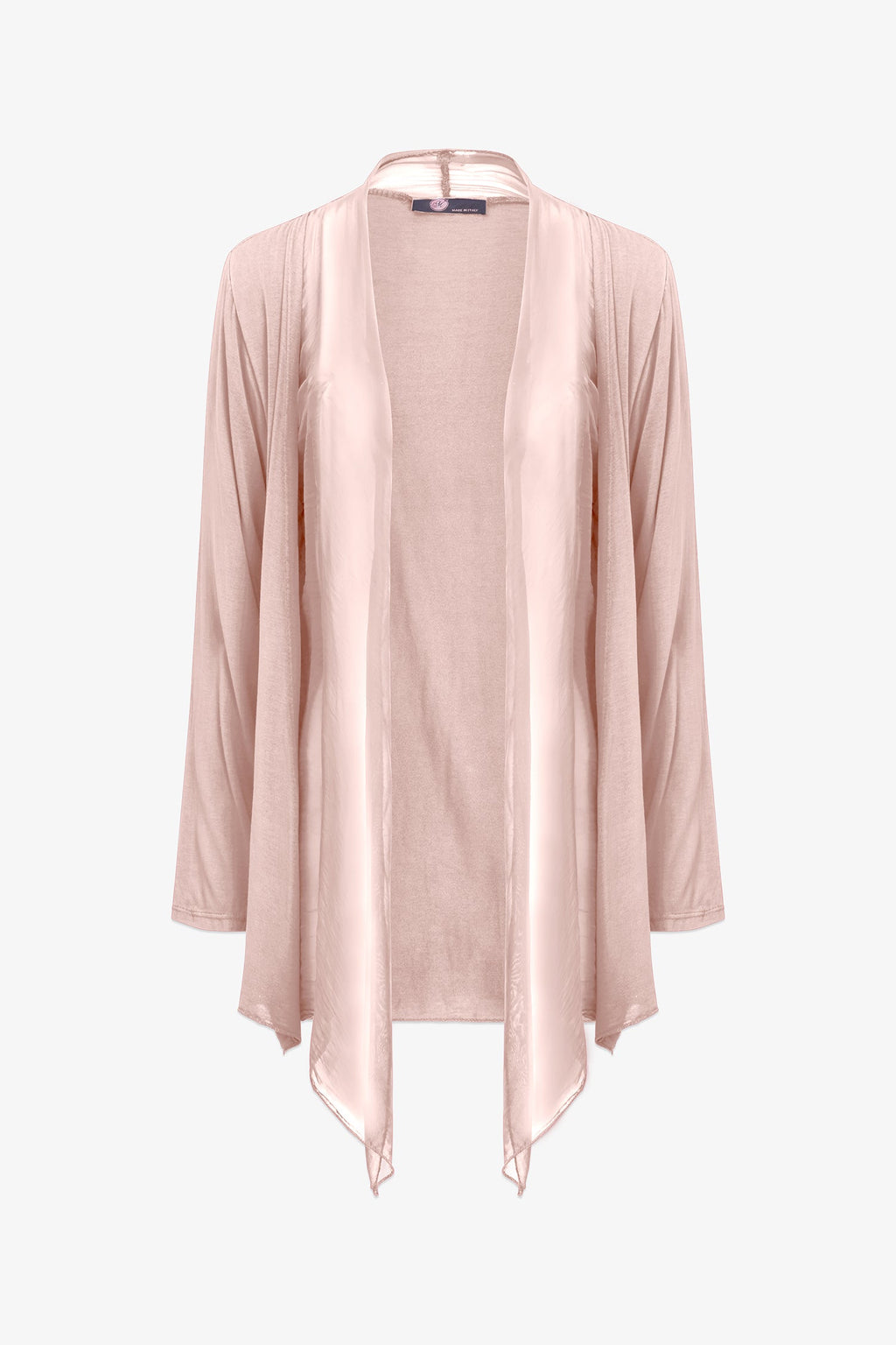 Women's Knit/Woven Combo Cardigan