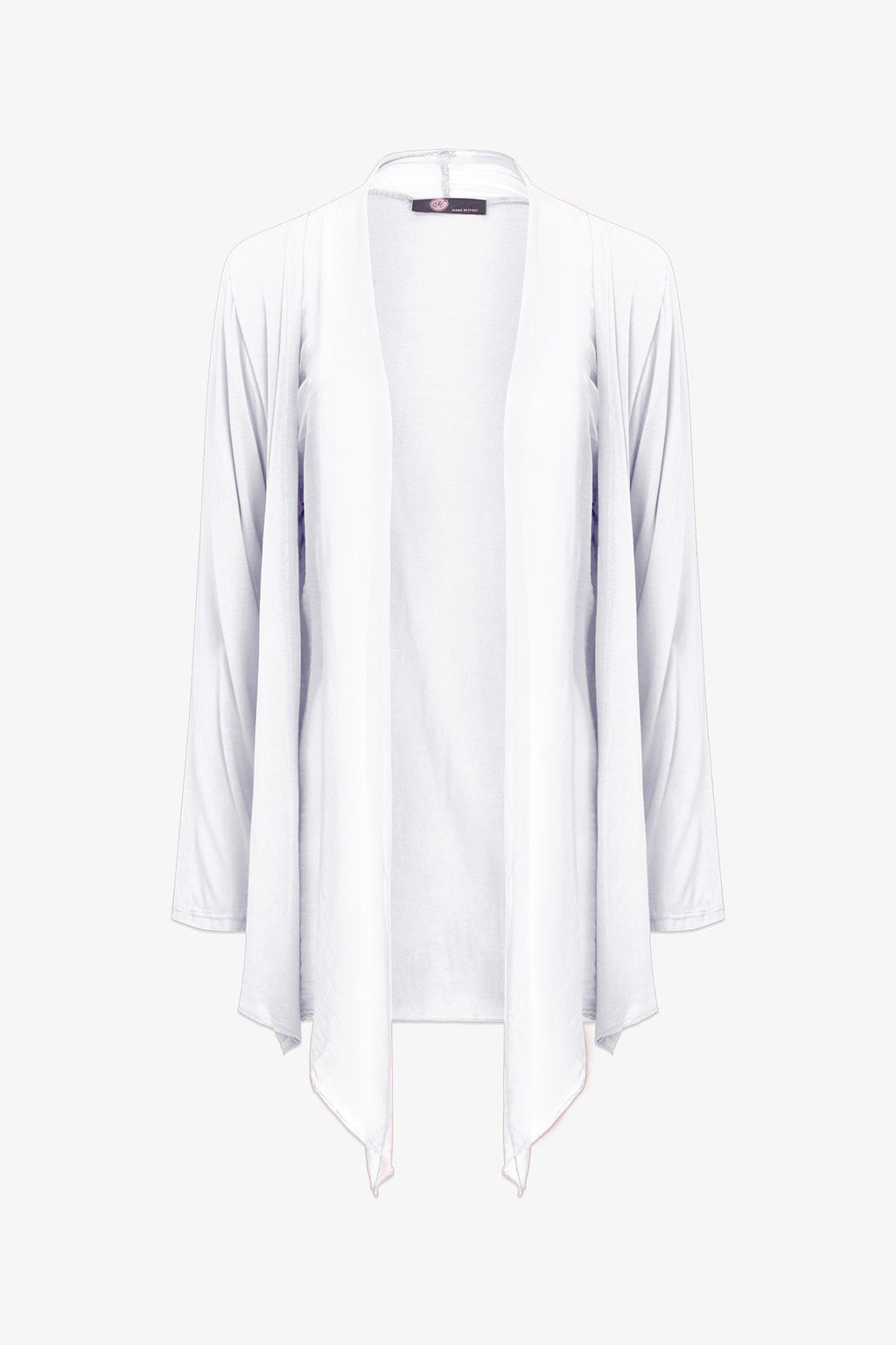 Women's Knit/Woven Combo Cardigan