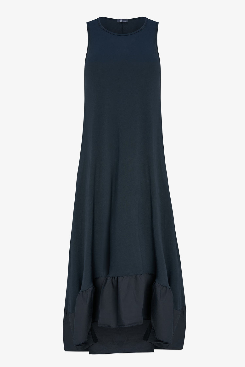Women's Knit Woven Combo Dress