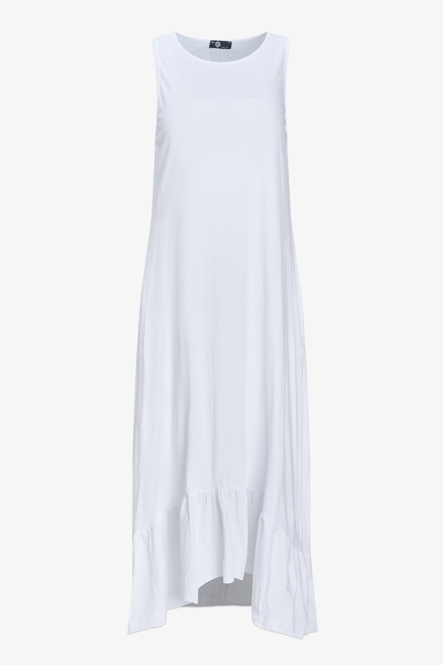 Women's Knit Woven Combo Dress