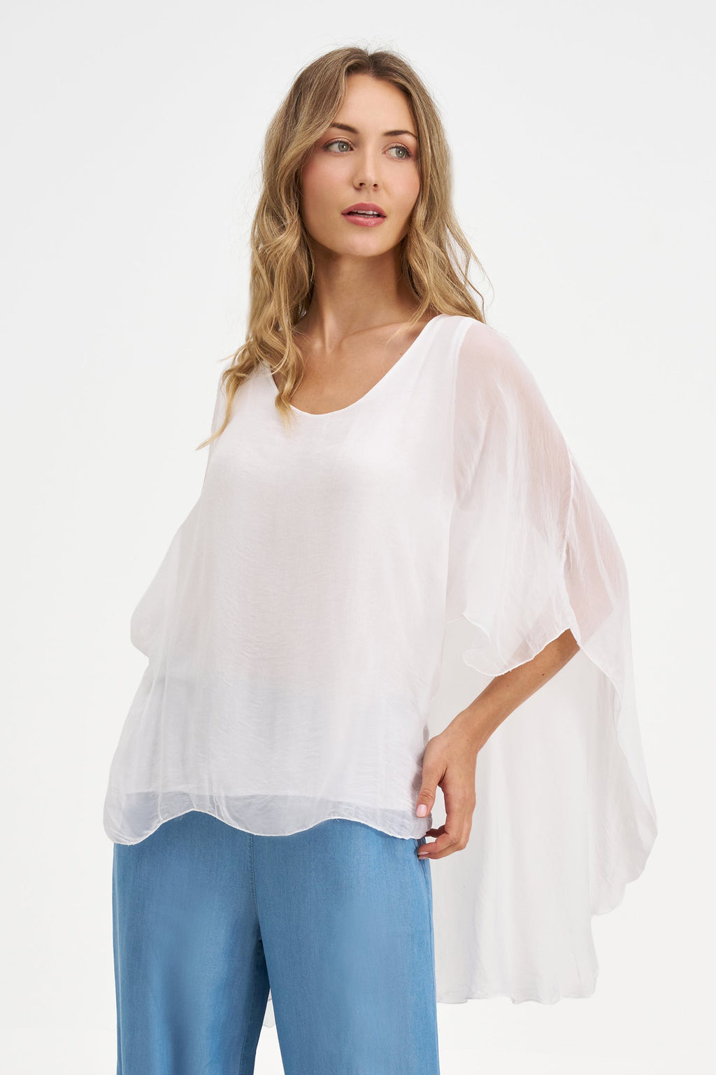 Women's Woven Tunic Top